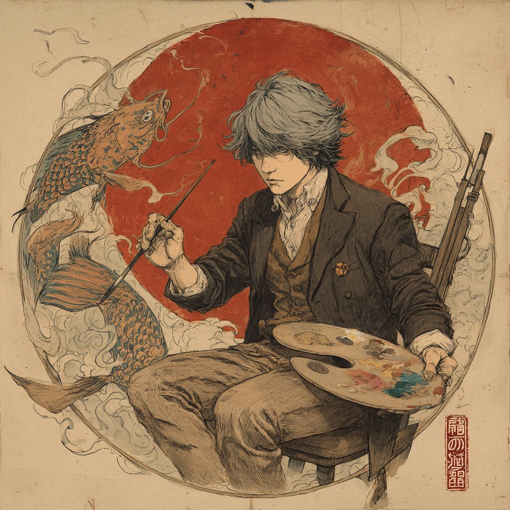 ミッドジャーニーに造られた画像